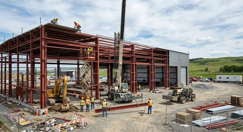 Warehouse Garage Construction in Summerville, SC
