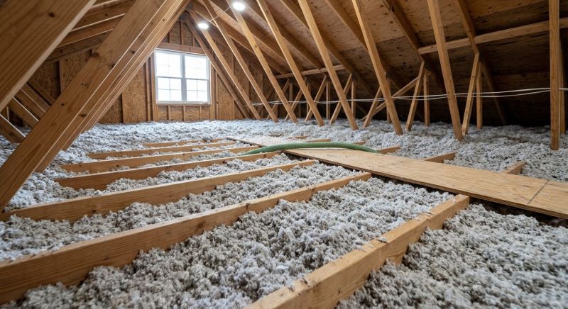Cellulose Insulation Blowing in Austin, TX