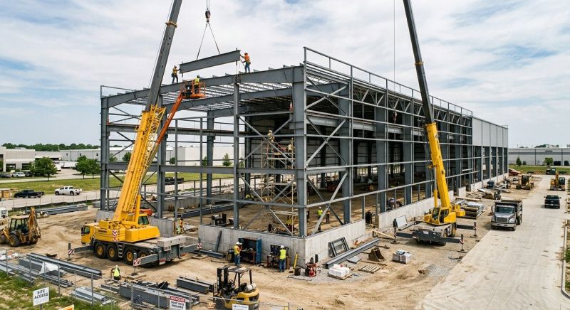 Commercial Garage Construction in North Charleston, SC