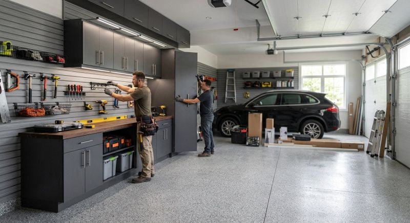 Custom Garage Installation in Cypress, TX