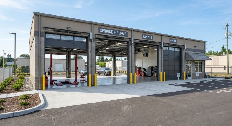 Warehouse Garage Construction in Charleston, SC