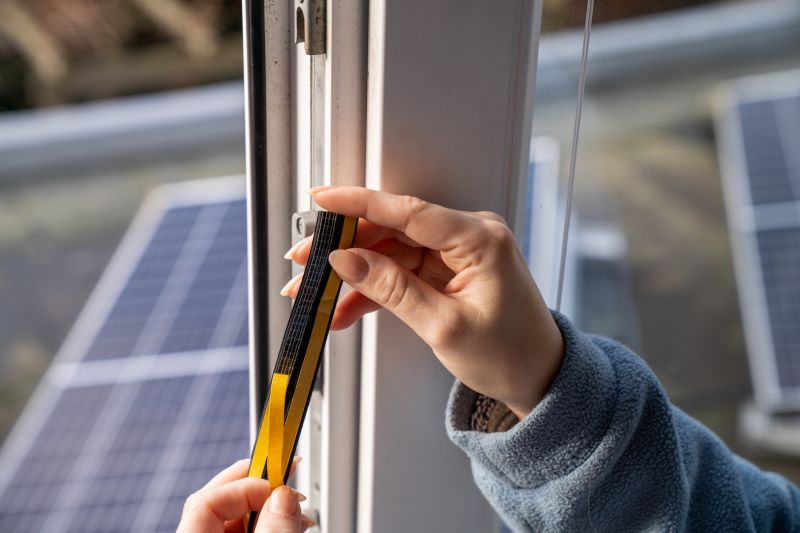 Weather Stripping on a Window