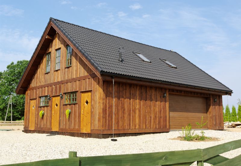 Wood Garage Installation in Conroe, TX